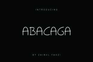 Abacaga: A Smart, Slightly Weird Handwritten Font Worth Testing