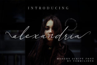 Alexandria: A Modern Script Font for Digital Branding