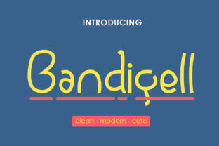 Bandigell: A Sans Serif Font That Makes Your Campaign Pop