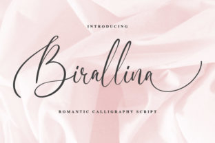 Birallina: A Bold Handwritten Font That Cuts Through the Feed