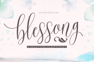 Blessong: A Handwritten Font for Editorial Warmth and Clarity