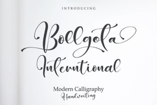 Bollgota: A Handwritten Font That Feels Like Home