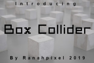 Box Collider: A Bold Decorative Font for Digital Branding