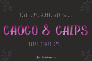 Choco Chips: A Playful Script Handwritten Font for Real Branding