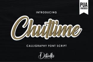 Chuttime: A Bold Handwritten Font for Digital Branding