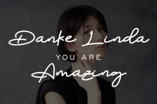 Danke Linda: A Script Handwritten Font That Makes Your Campaigns Instantly Recognizable