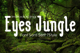 Eyes Jugle: A Bold Serif Font for Editorial Impact