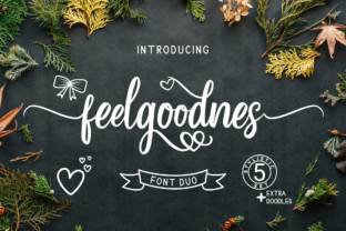 Feelgoodnes: A Light, Modern Script Font for Editorial Design