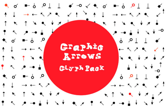 Graphic Arrows Glyph: A Versatile Dingbats Font for Editorial Design