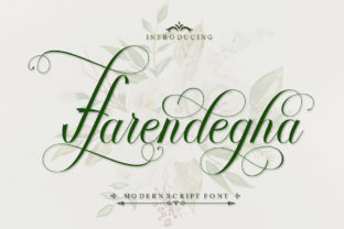 Harendegha Script: A Handwritten Font That Feels Like a Quiet Smile