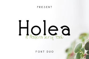 Holea: A Serif Font That Feels Like a Deep Breath