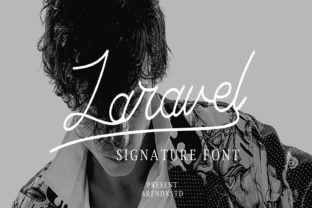 Laravel: A Charming Script Font for Campaign Headlines