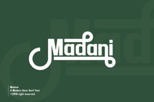 Madani: A Modern Sans Serif Font for Digital Design