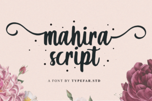 Mahira: A Romantic Handwritten Font for Scroll-Stopping Brand Content