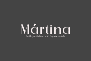 Martina: A Minimal Sans Serif Font with Quiet Confidence