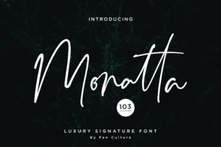 Monatta: A Bold Handwritten Font That Feels Like Real Ink