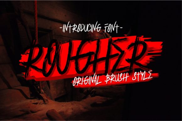Rougher: A Brush-Handwritten Blackletter Typeface That Feels Alive