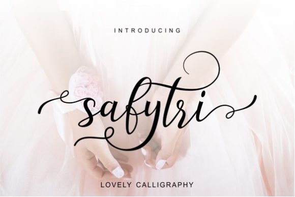 Safytri: A Standout Script Typeface for Digital Branding