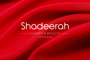 Shadeerah: A Clean, Confident Sans Serif Font for Small Businesses