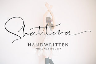 Shattera: A Smart Handwritten Font for Editorial Design