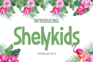 Shelykids: A Whimsical Sans Serif for Playful Brand Identity