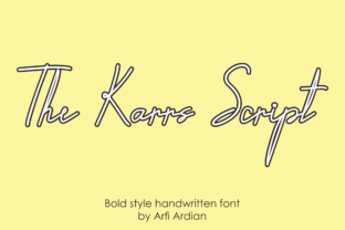 The Karrs Script: A Bold Handwritten Font for Scroll-Stopping Campaigns