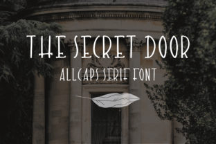 The Secret Door: A Handwritten Font That Feels Like a Quiet Invitation