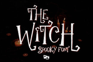 The Witch: A Spooky Handwritten Font for Halloween Branding