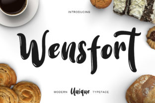 Wensfort: A Playful Yet Polished Handwritten Font for Small Businesses