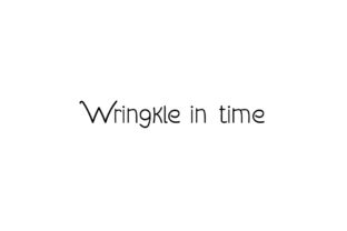 Wringkle in Time: A Serif Font That Feels Like a Quiet Moment