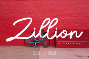 Zillion: A Handwritten Font That Makes Your Message Instantly Clear